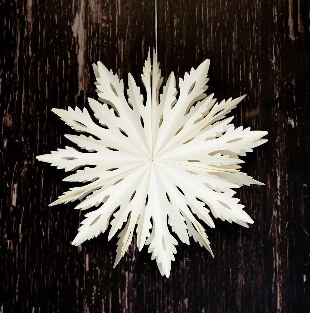 Hanging Snowflake Decoration image 1