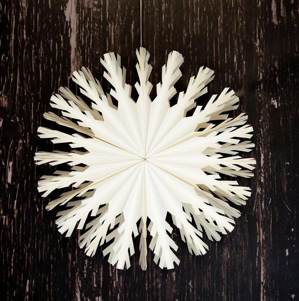 Hanging Snowflake Decoration image 4