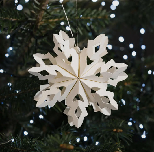 White Paper Hanging Decoration