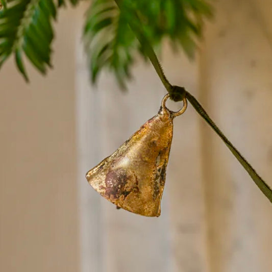 Bell Garland on Velvet Ribbon