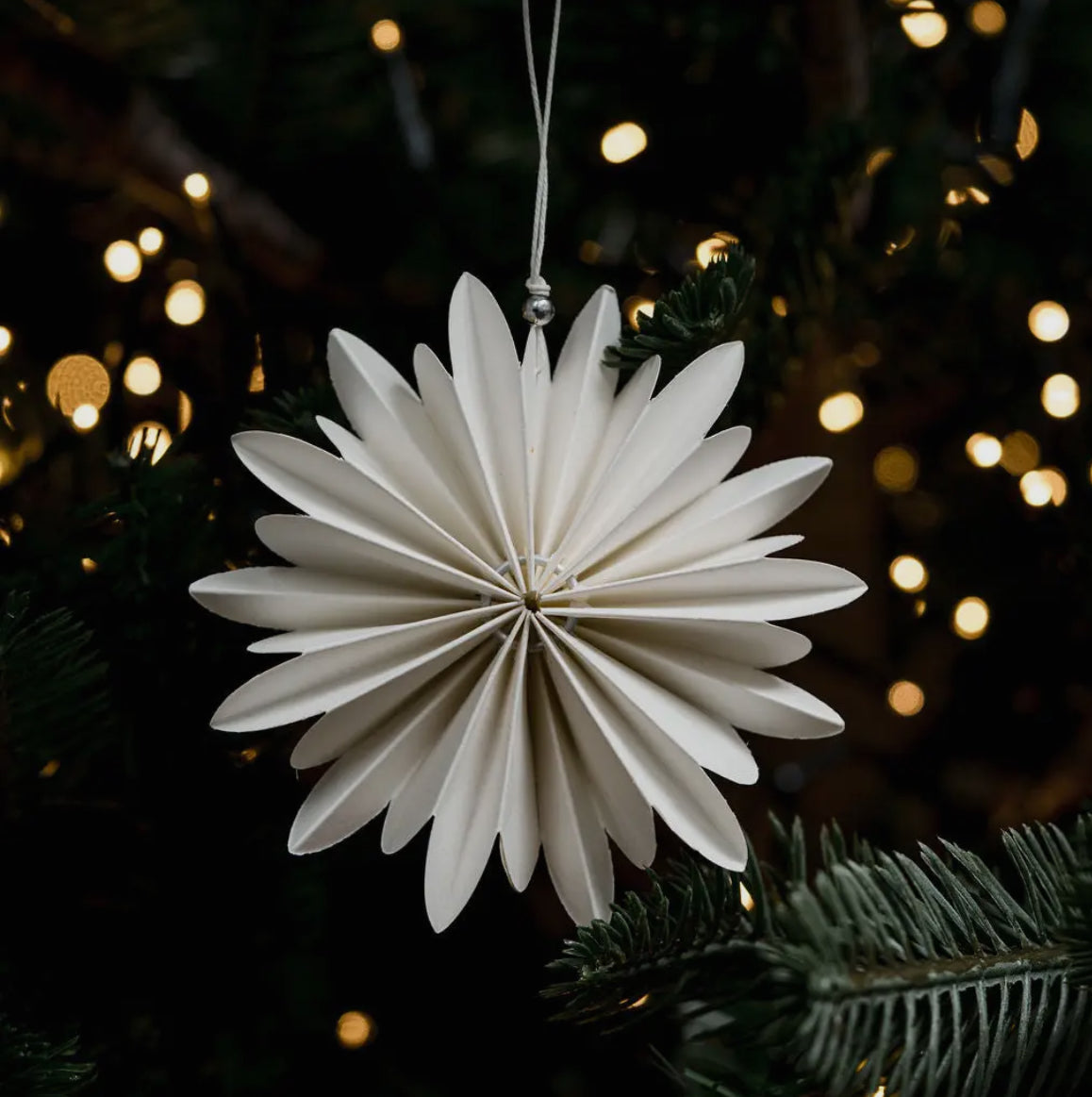 White Paper Hanging Decoration