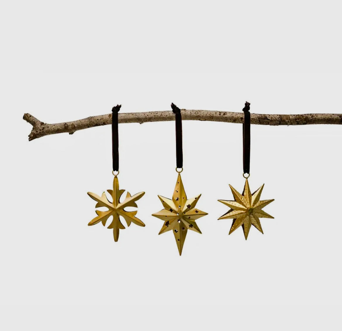 Gold Star Iron Hanging Decoration