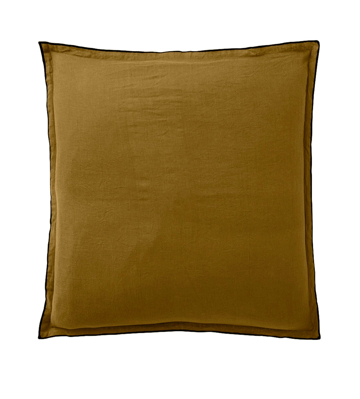 Brown pillow on a white background